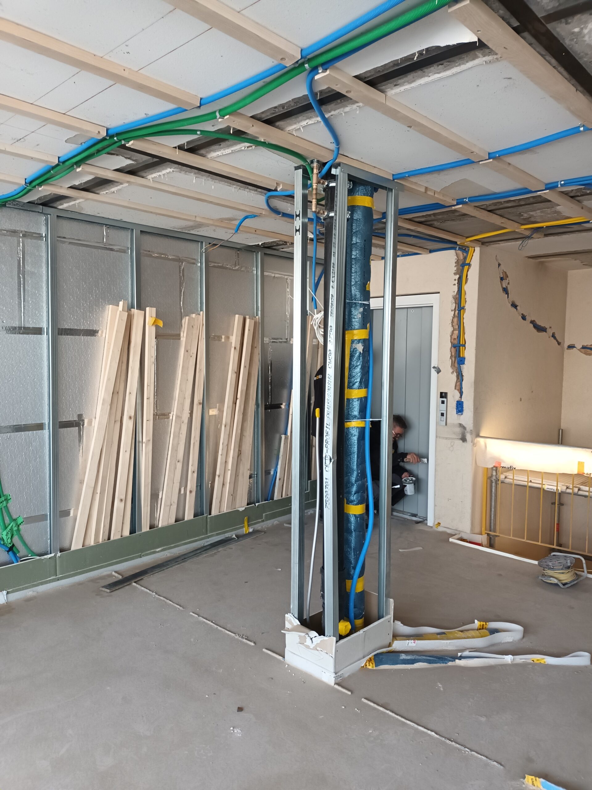 Umbau Mehrfamilienhaus